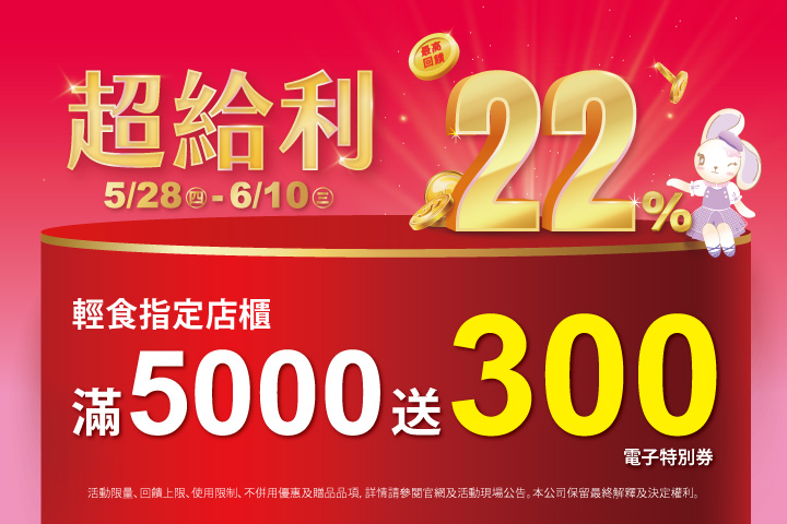 華南夢時代聯名卡，用餐享85折