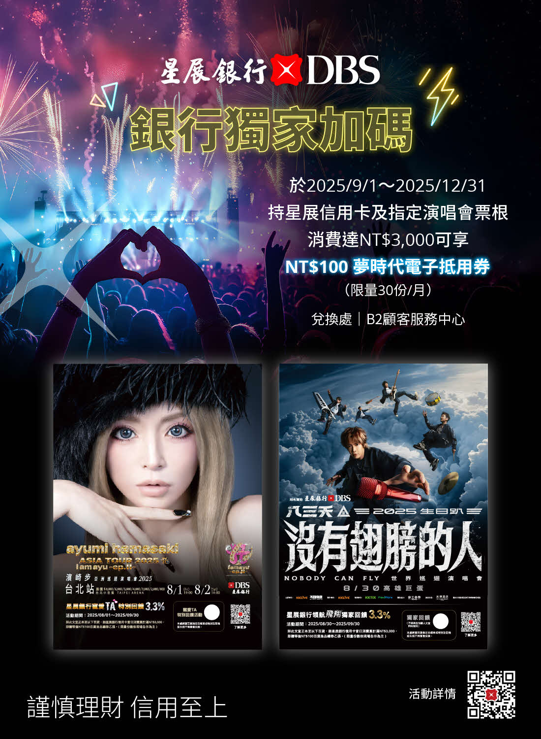 星展銀行百貨加碼活動