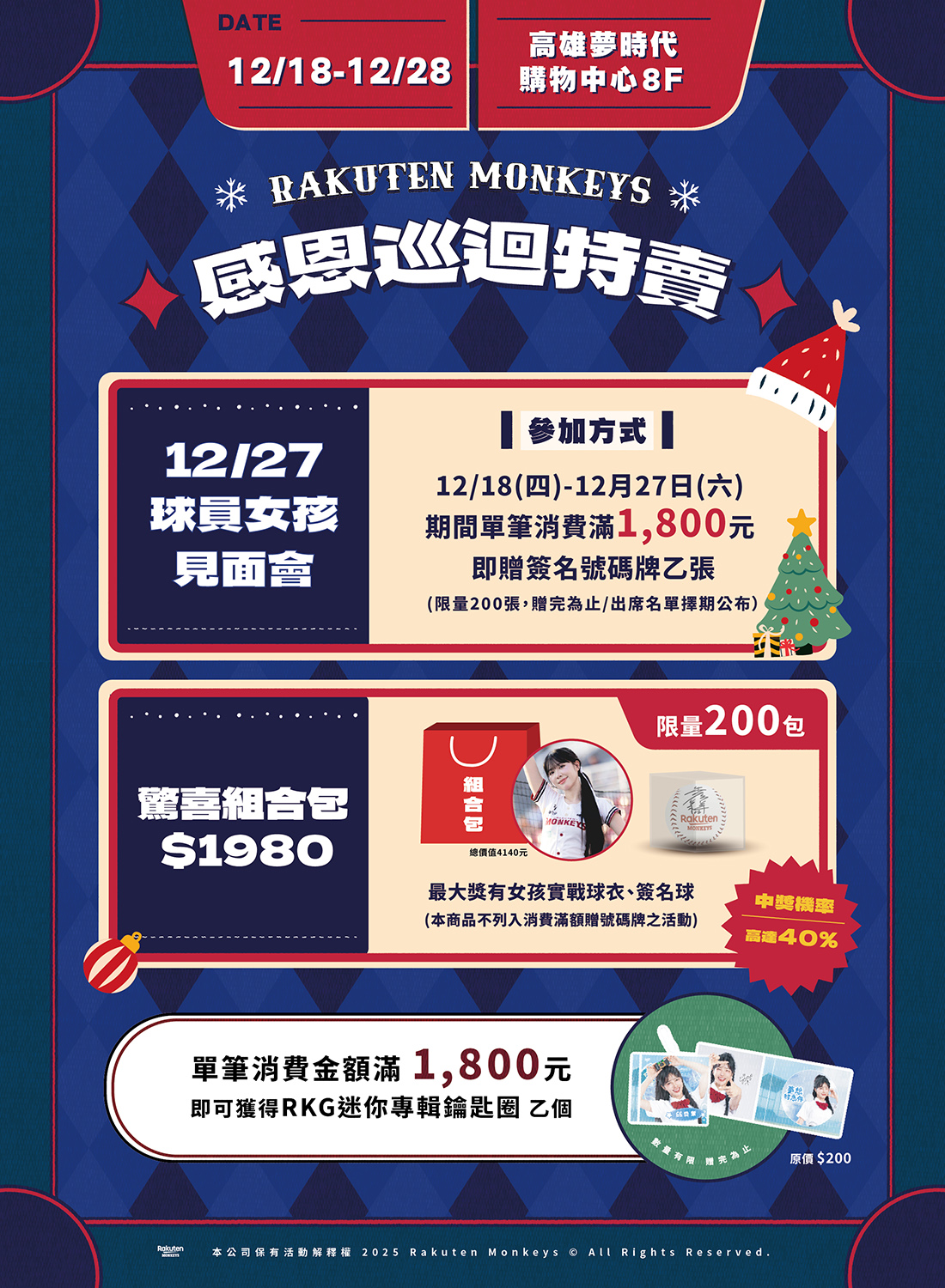 樂天桃猿感恩巡迴特賣