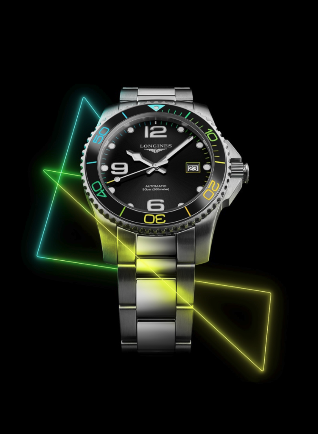 浪琴表 深海征服者彩色限定腕錶登場