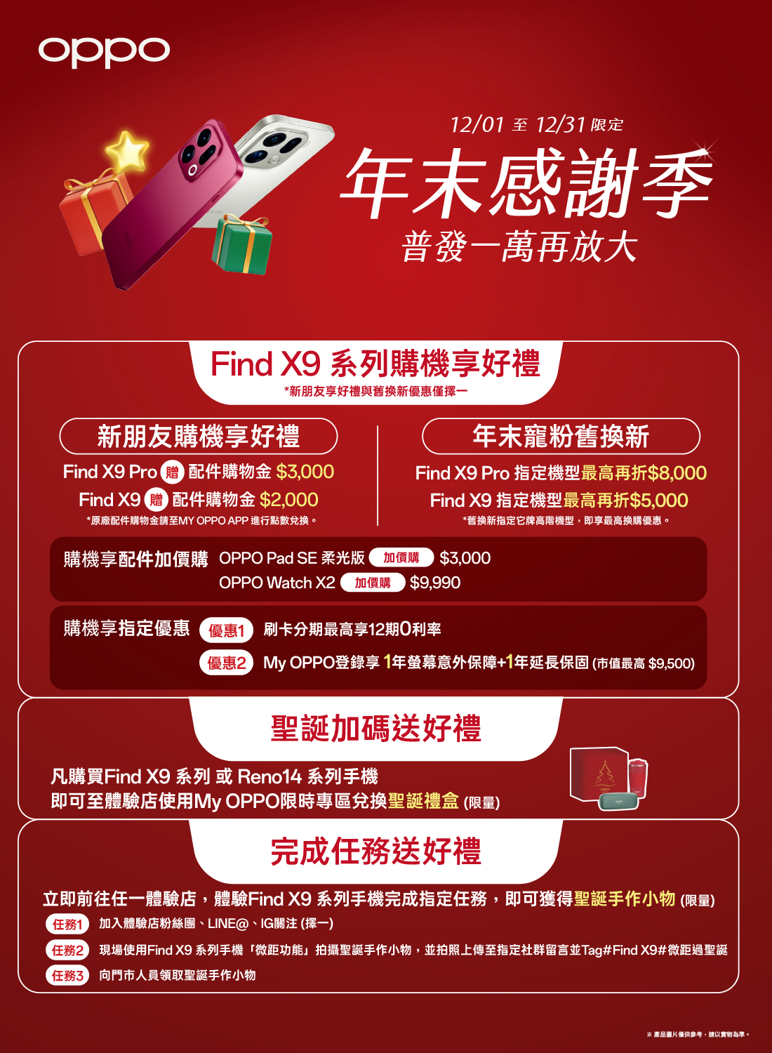 OPPO年末感謝季