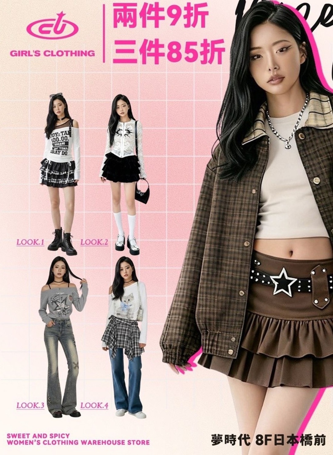 CU韓系潮流女裝快閃優惠